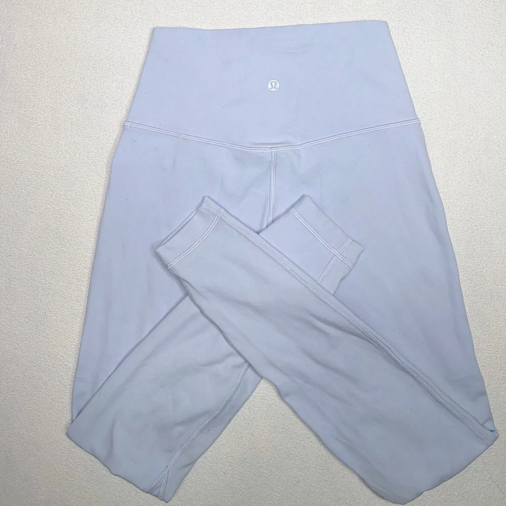 Lululemon Align High-Rise Pant 28"•Blue Linen - Picture 8 of 10